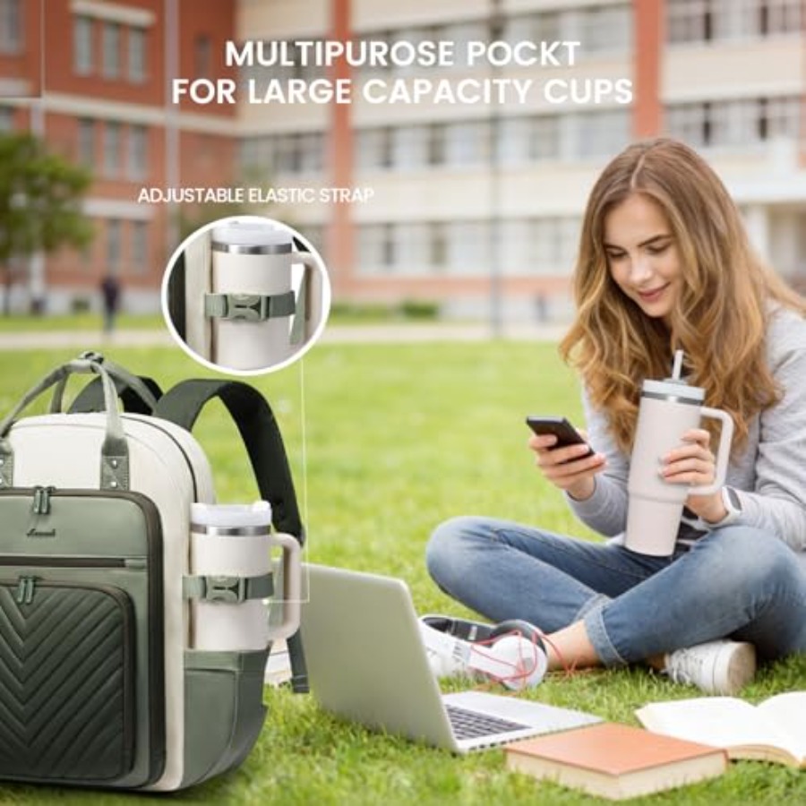 Laptop Backpack for Women, Wat - đánh giá và giá Leather Work Backpack