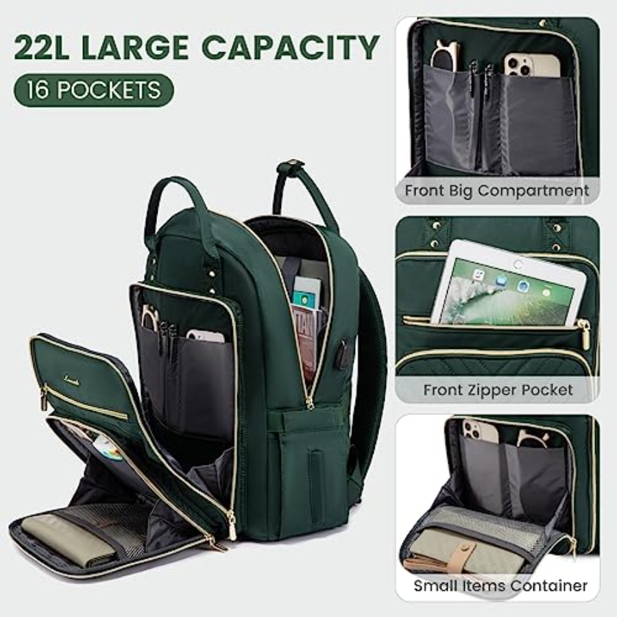 Laptop Backpack for Women, Wat - đánh giá và giá Leather Work Backpack
