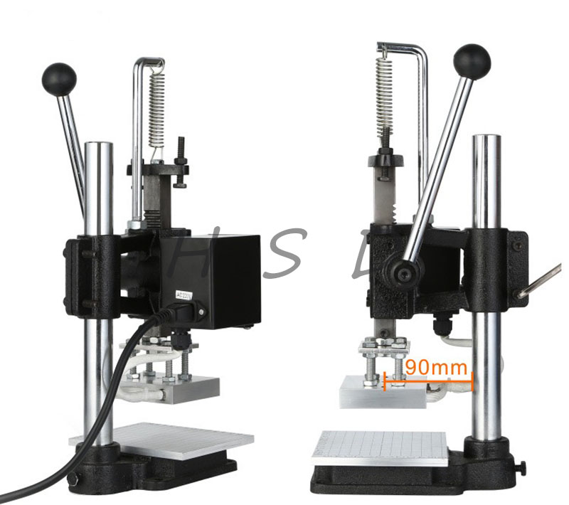 Manual Heat Press Stamping Mac - đánh giá và giá Leatherwork Manual