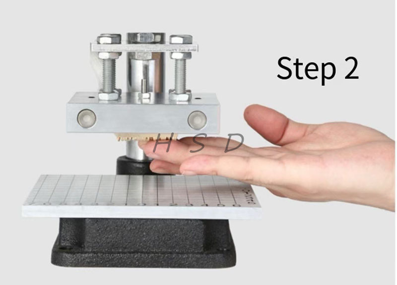 Manual Heat Press Stamping Mac - đánh giá và giá Leatherwork Manual