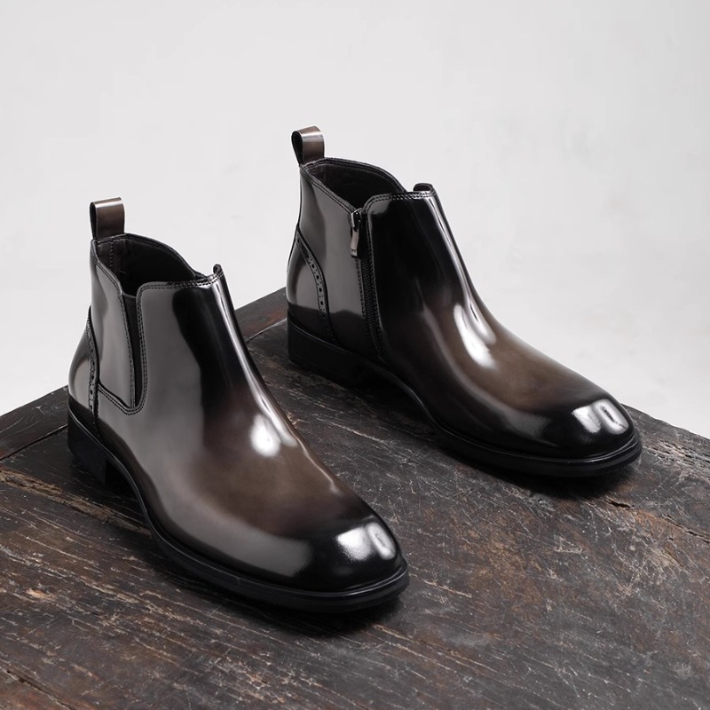 British Men Chelsea Boots Busi - đánh giá và giá Leather Work Dress
